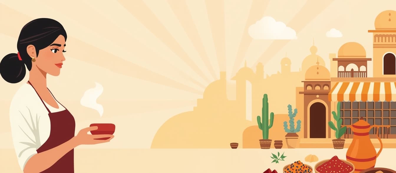 Food and Cafes Background